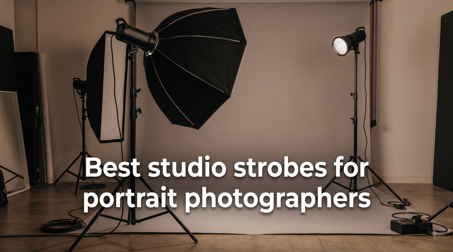 Best studio strobes for portrait photographers