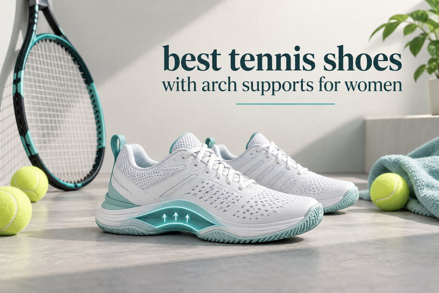 best tennis shoes with arch supports for women