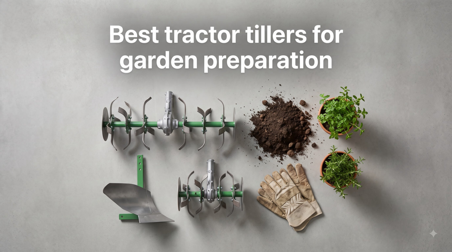 Best tractor tillers for garden preparation