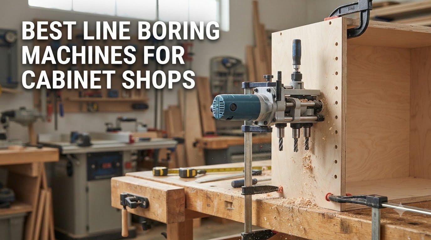 Best line boring machines for cabinet shops