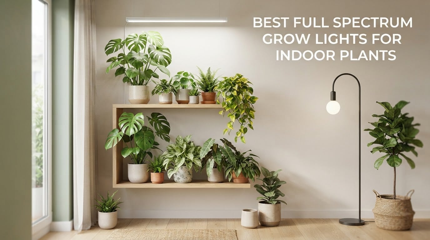 best full spectrum grow lights for indoor plants