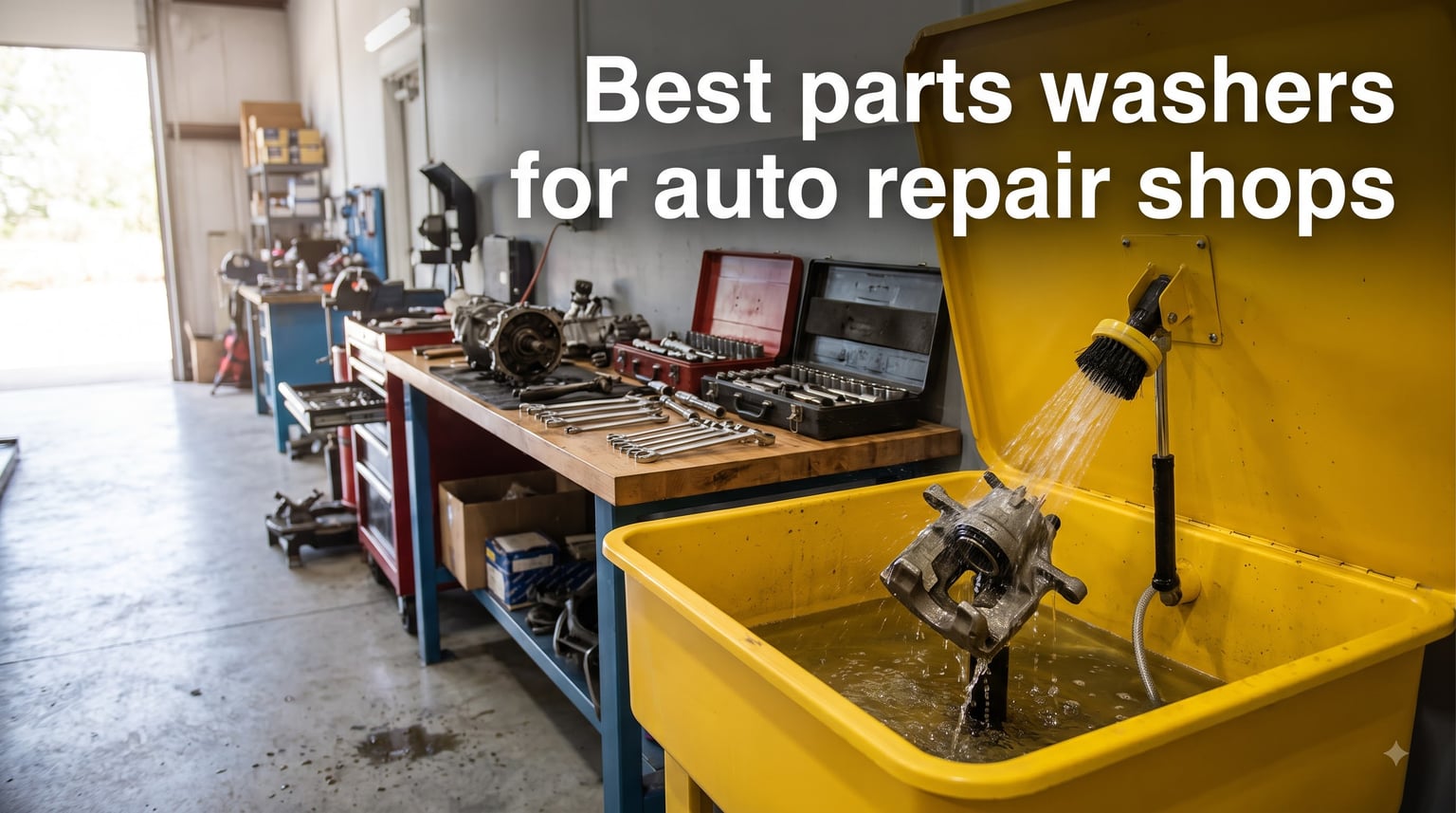 Best parts washers for auto repair shops