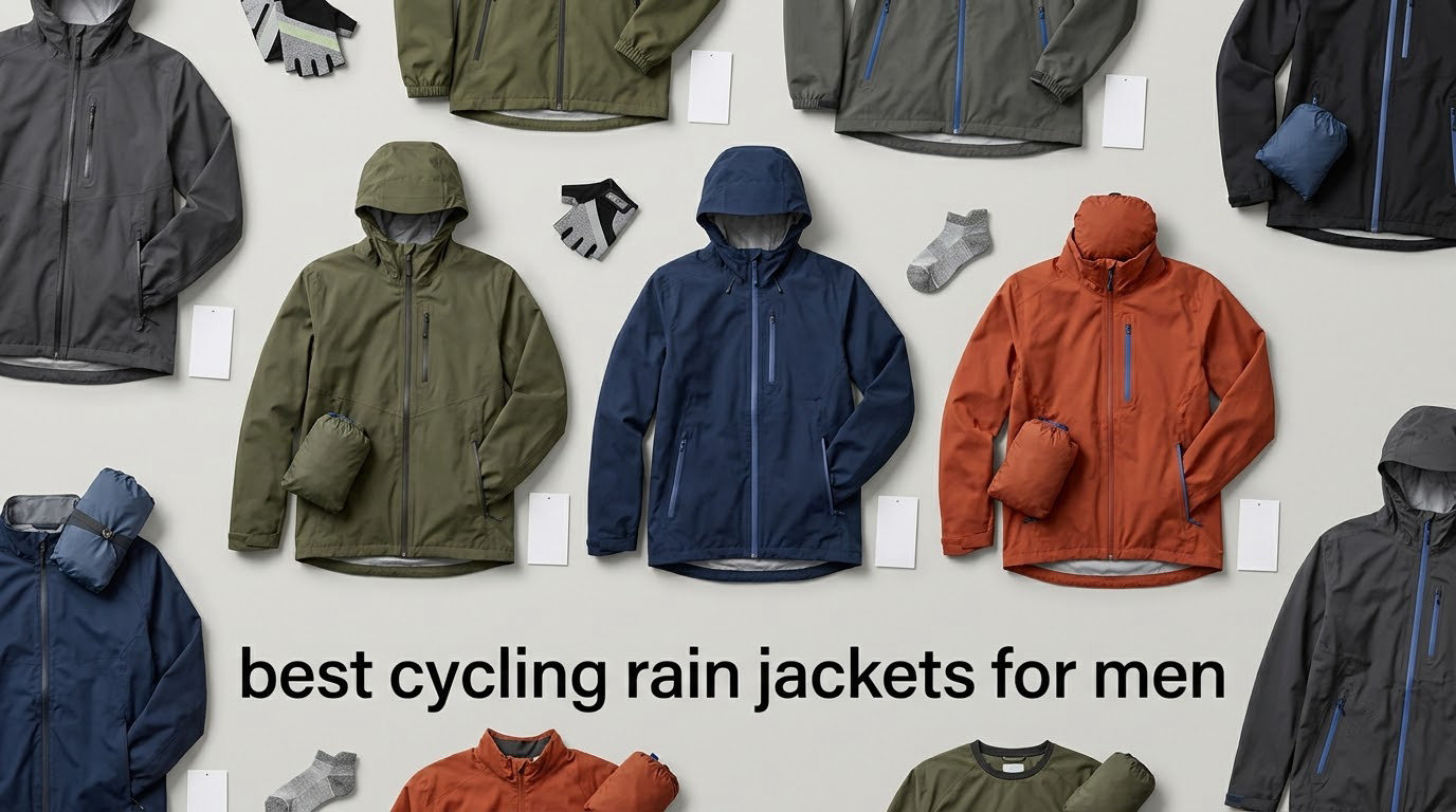best cycling rain jackets for men