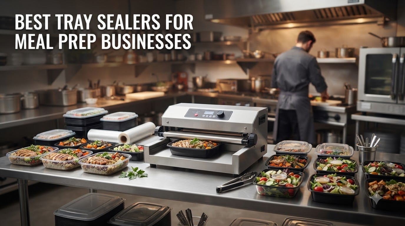 Best tray sealers for meal prep businesses