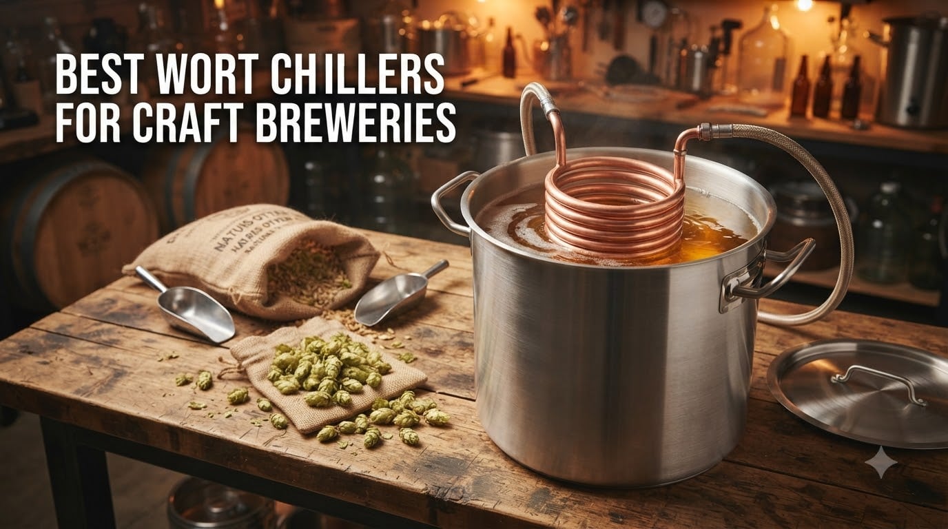 Best wort chillers for craft breweries
