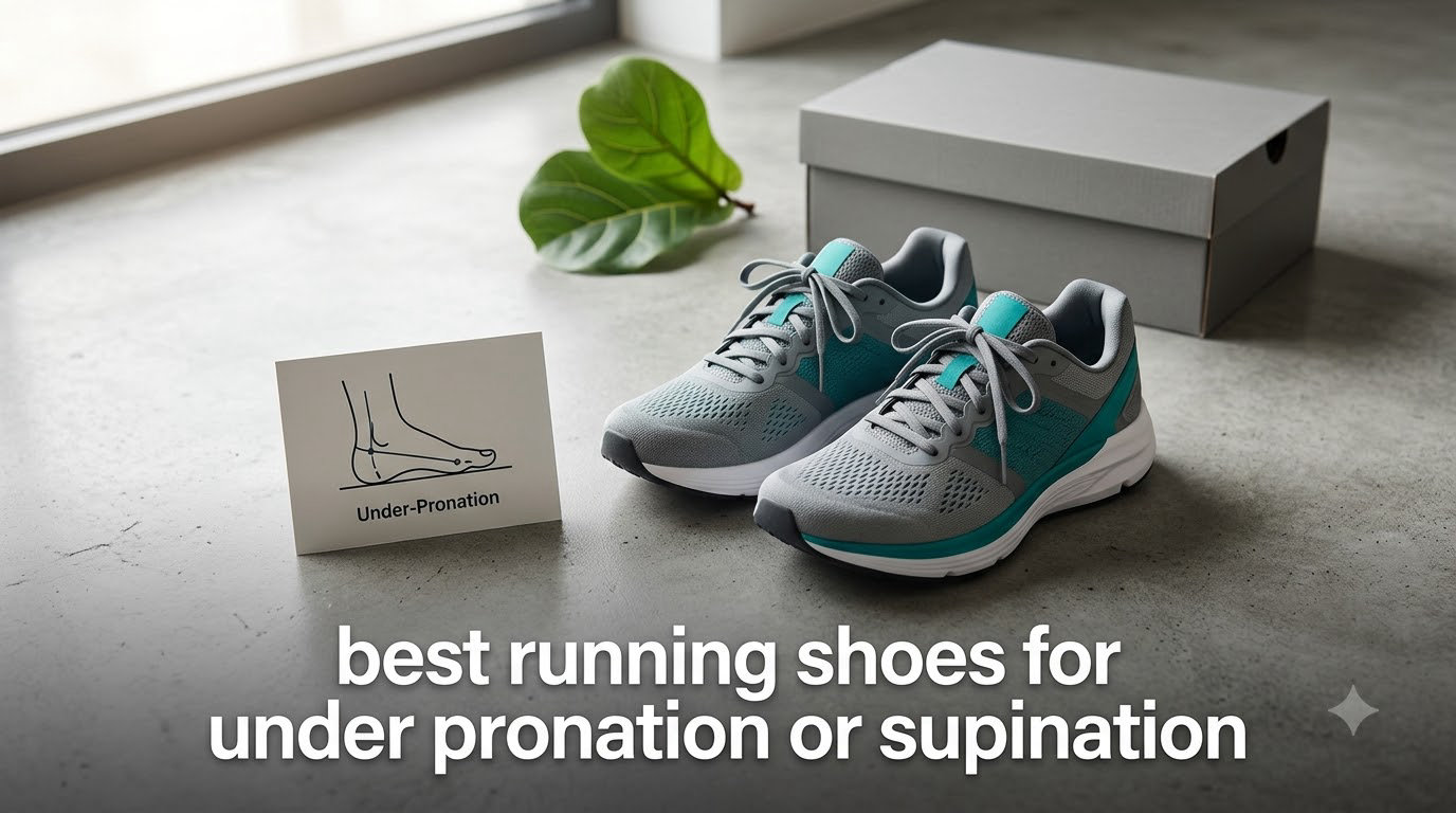 best running shoes for under pronation or supination