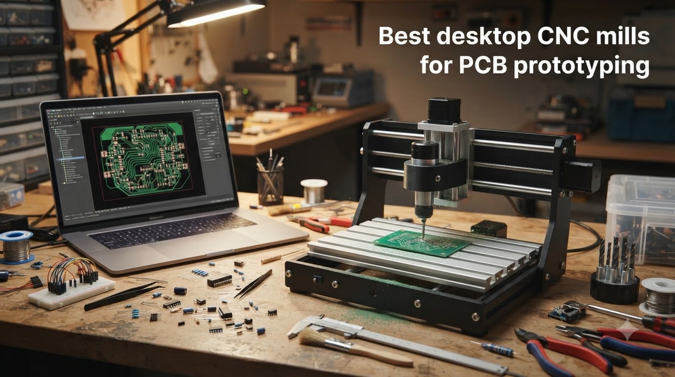 Best desktop CNC mills for PCB prototyping