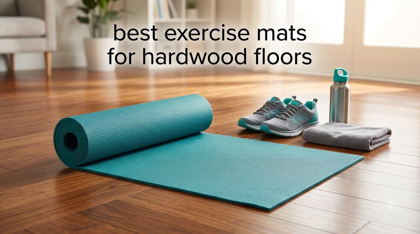 best exercise mats for hardwood floors