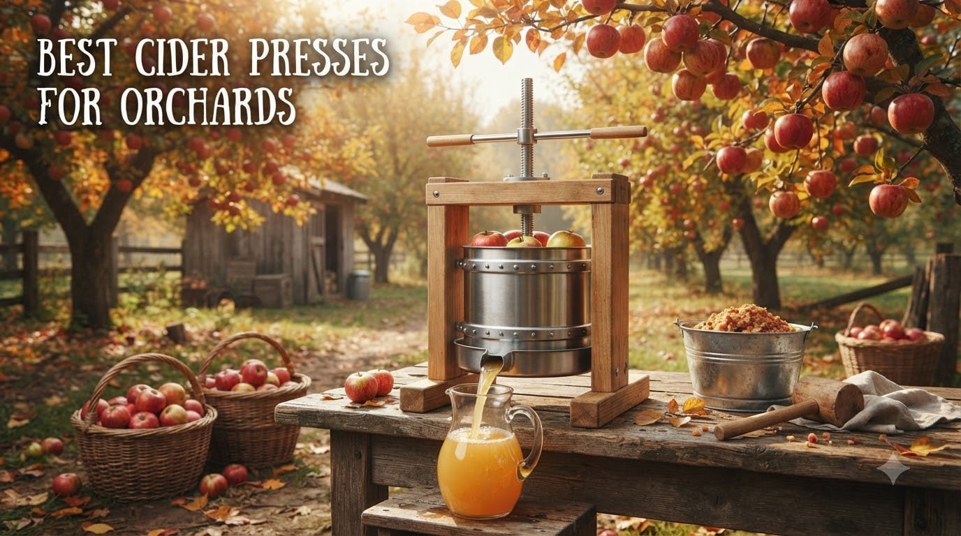 Best cider presses for orchards