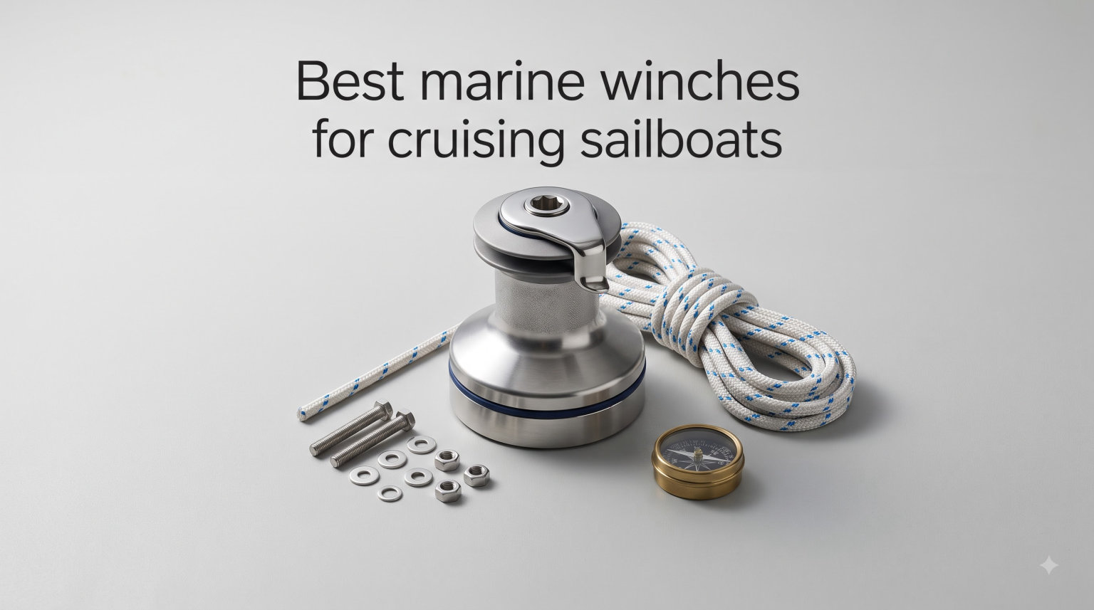 Best marine winches for cruising sailboats