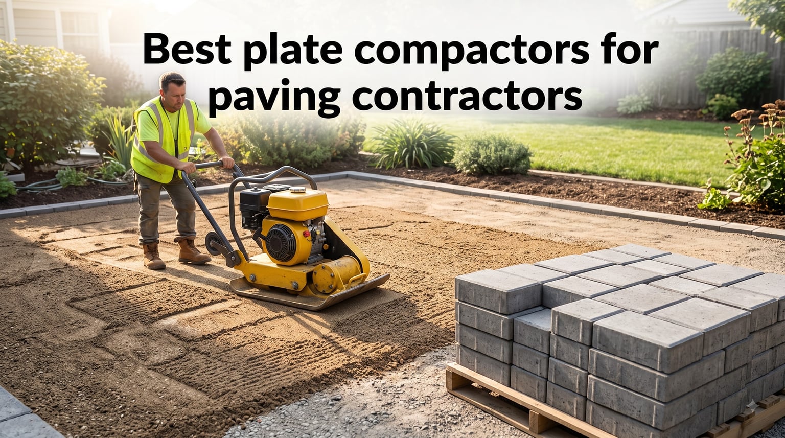 Best plate compactors for paving contractors
