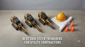 Best skid steer trenchers for utility contractors