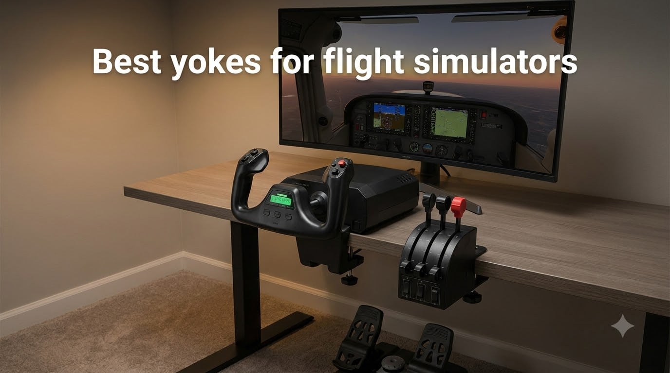 Best yokes for flight simulators