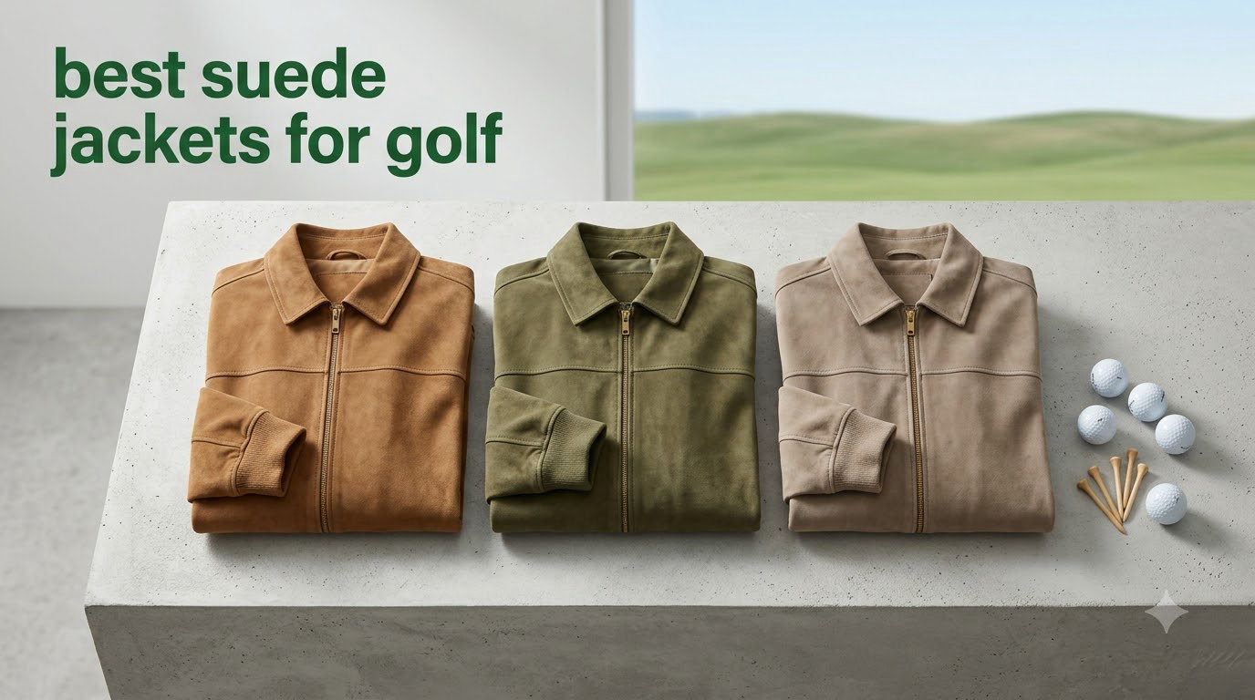 best suede jackets for golf