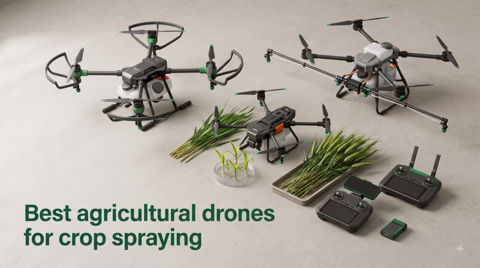 Best agricultural drones for crop spraying