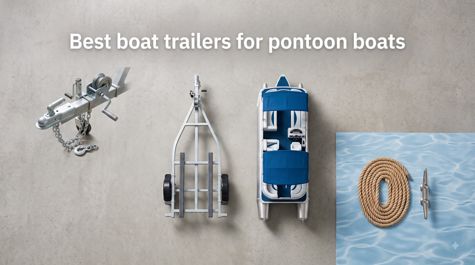 Best boat trailers for pontoon boats