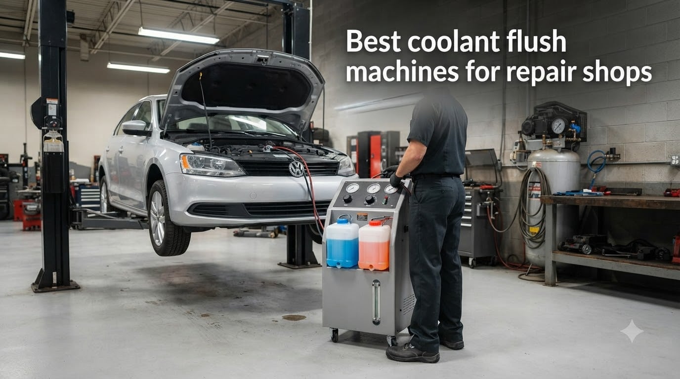 Best coolant flush machines for repair shops