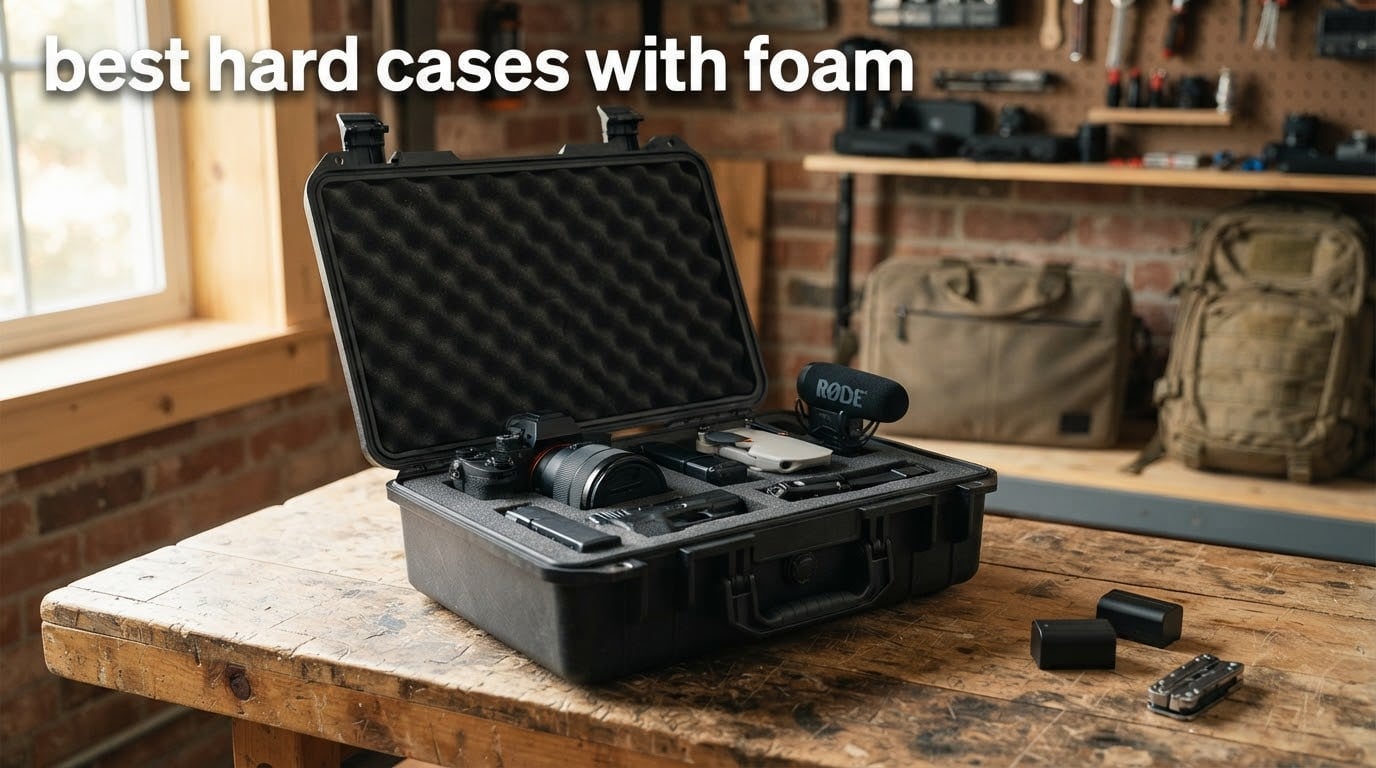 best hard cases with foam