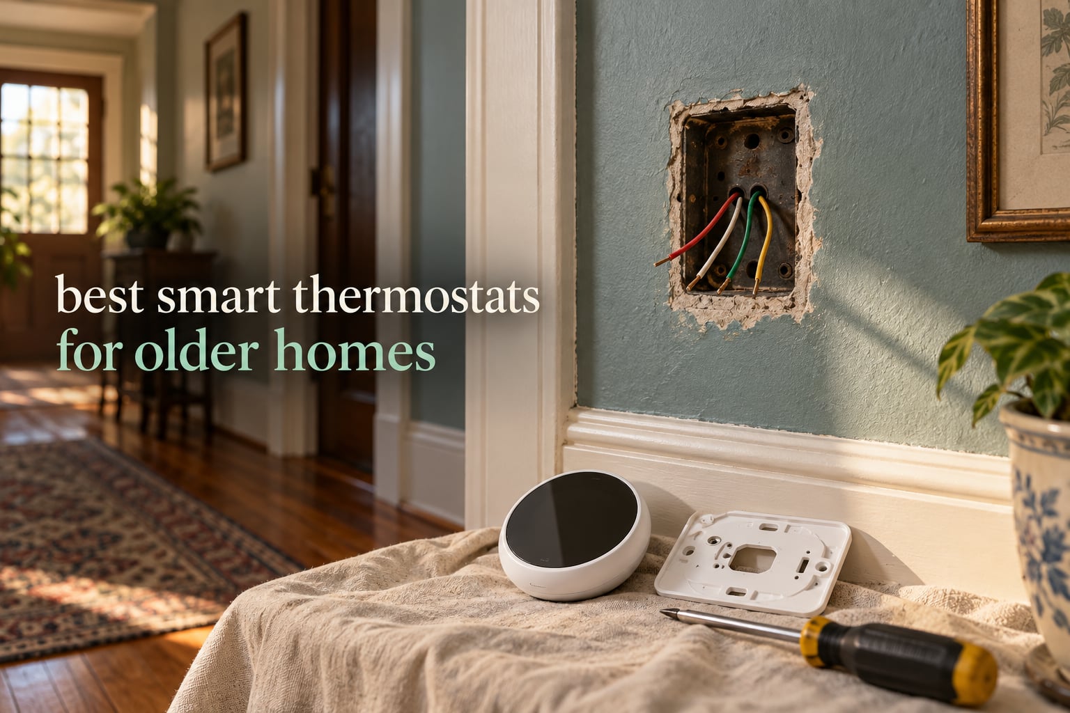best smart thermostats for older homes
