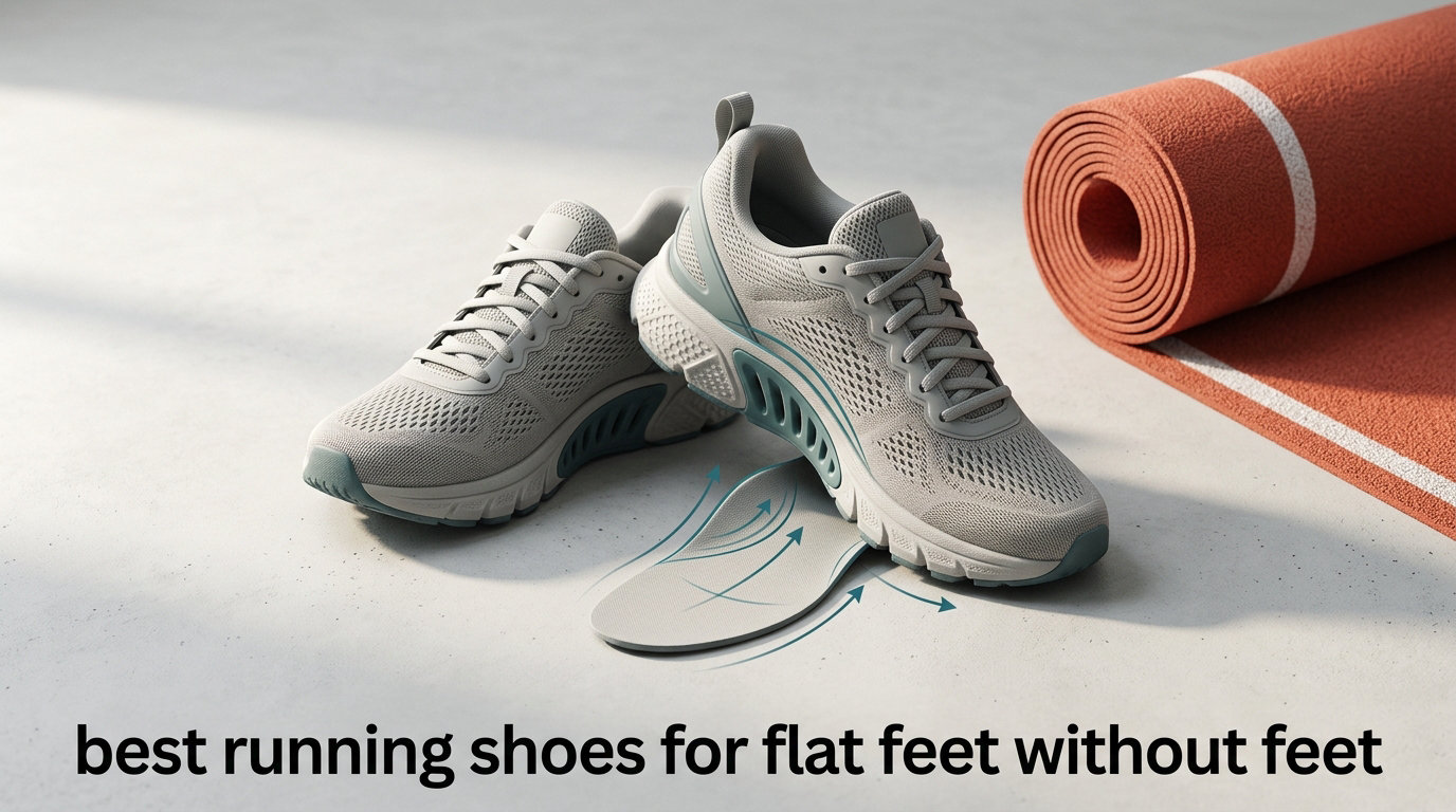 best running shoes for flat feet without feet