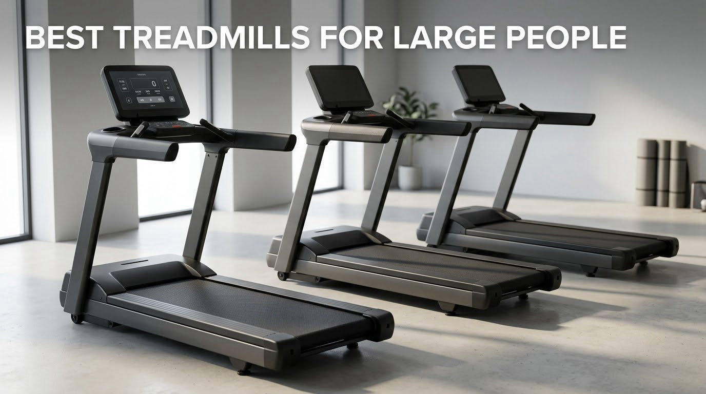 best treadmills for large people