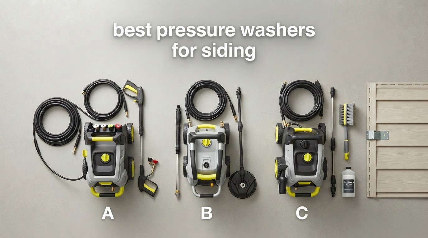 best pressure washers for siding