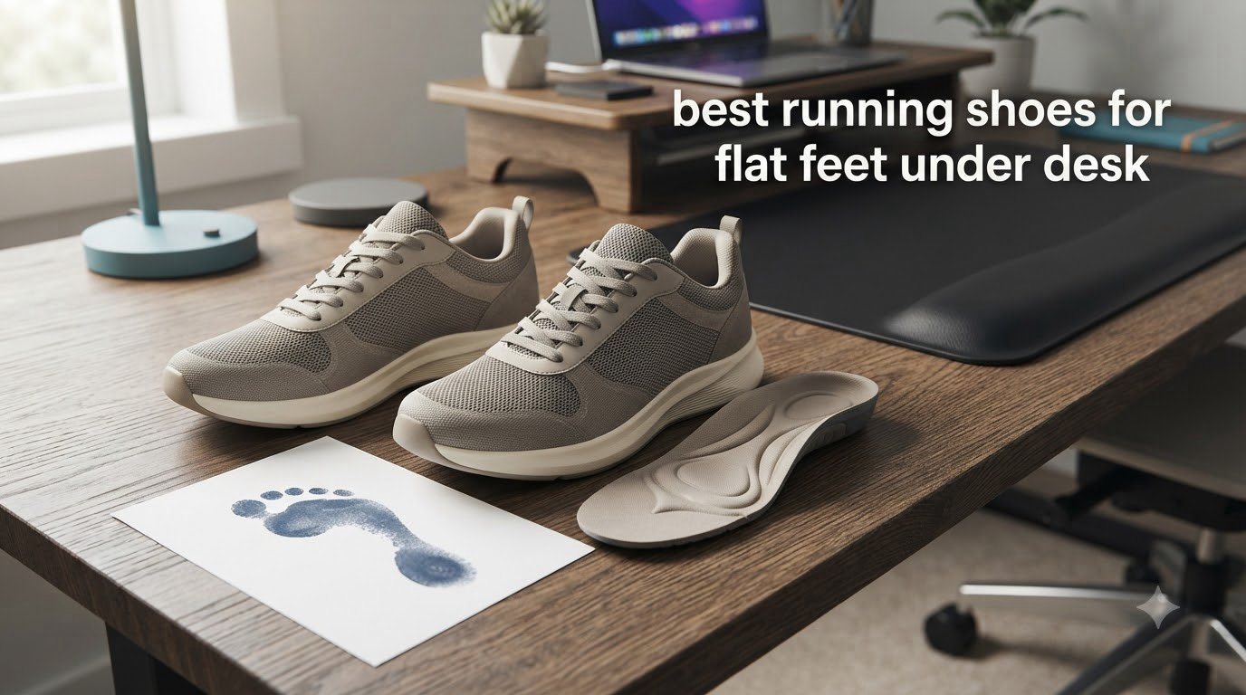 best running shoes for flat feet under desk
