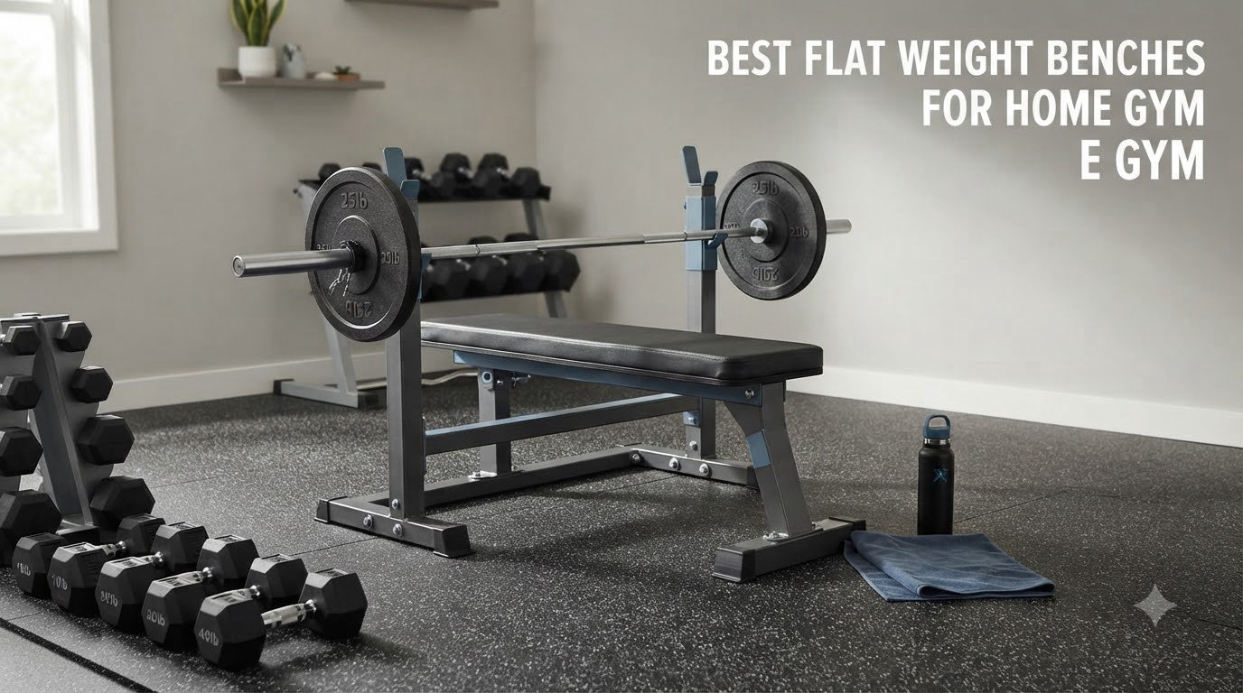 best flat weight benches for home gym