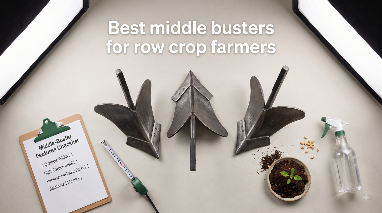 Best middle busters for row crop farmers