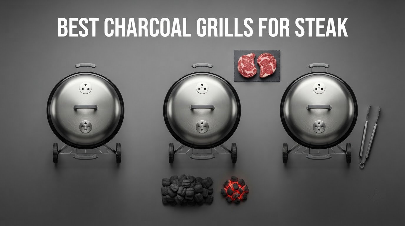 best charcoal grills for steak