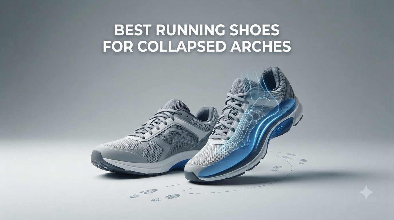 best running shoes for collapsed arches