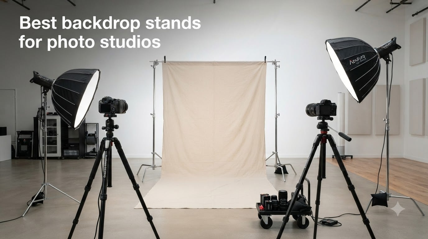 Best backdrop stands for photo studios