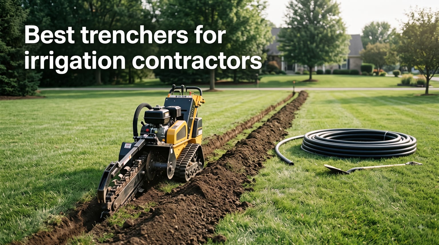 Best trenchers for irrigation contractors