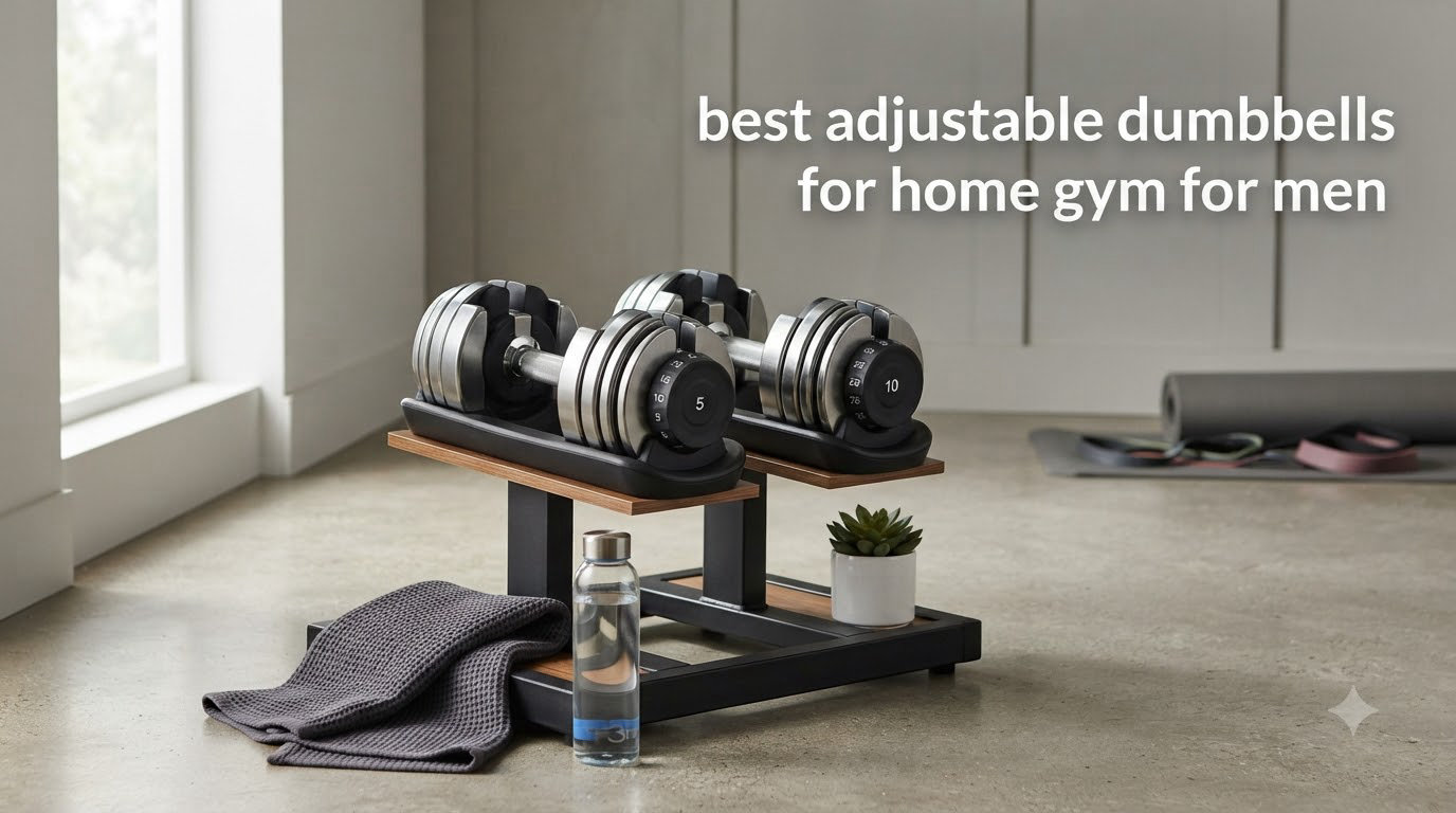 best adjustable dumbbells for home gym for men