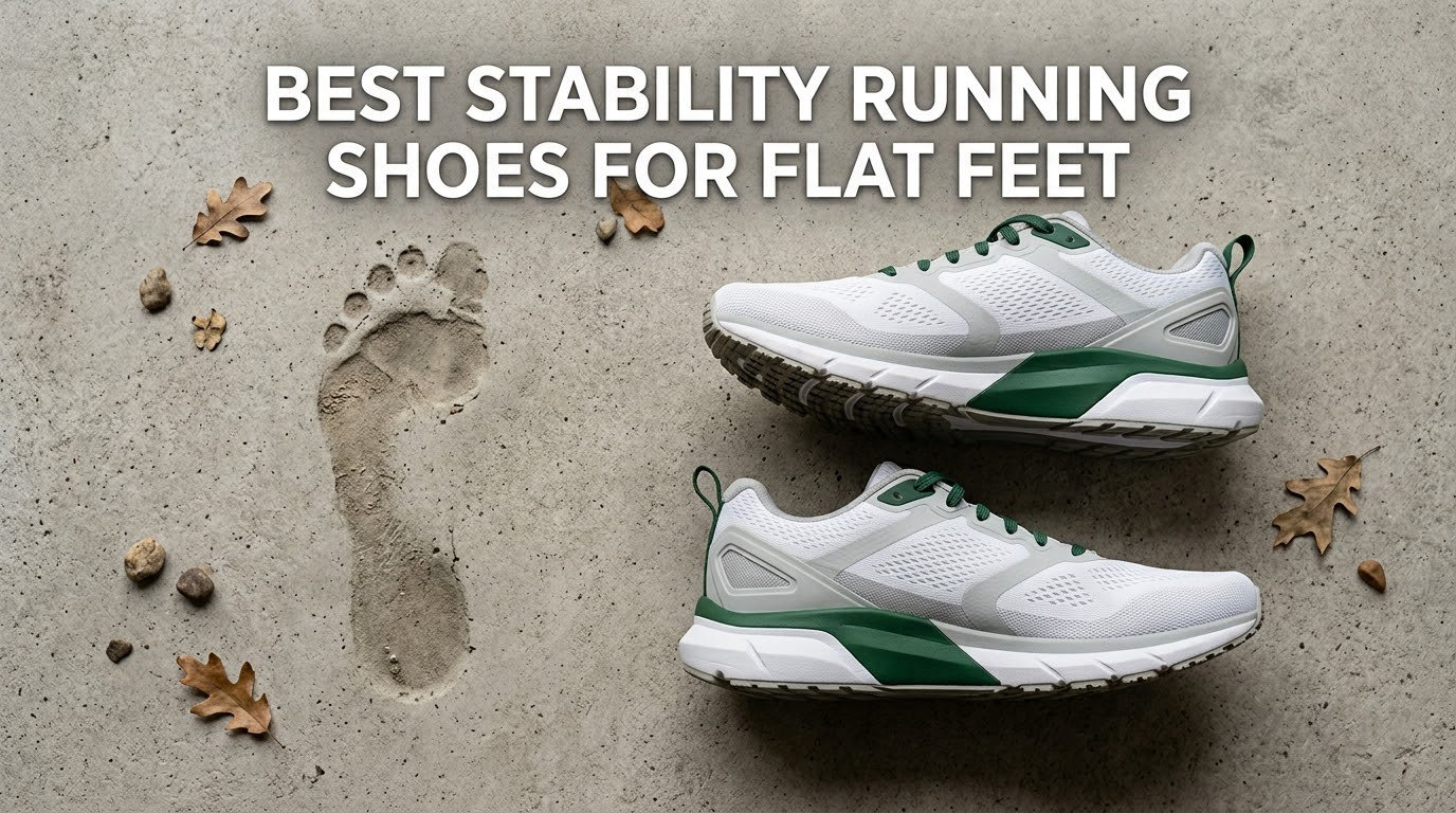 best stability running shoes for flat feet
