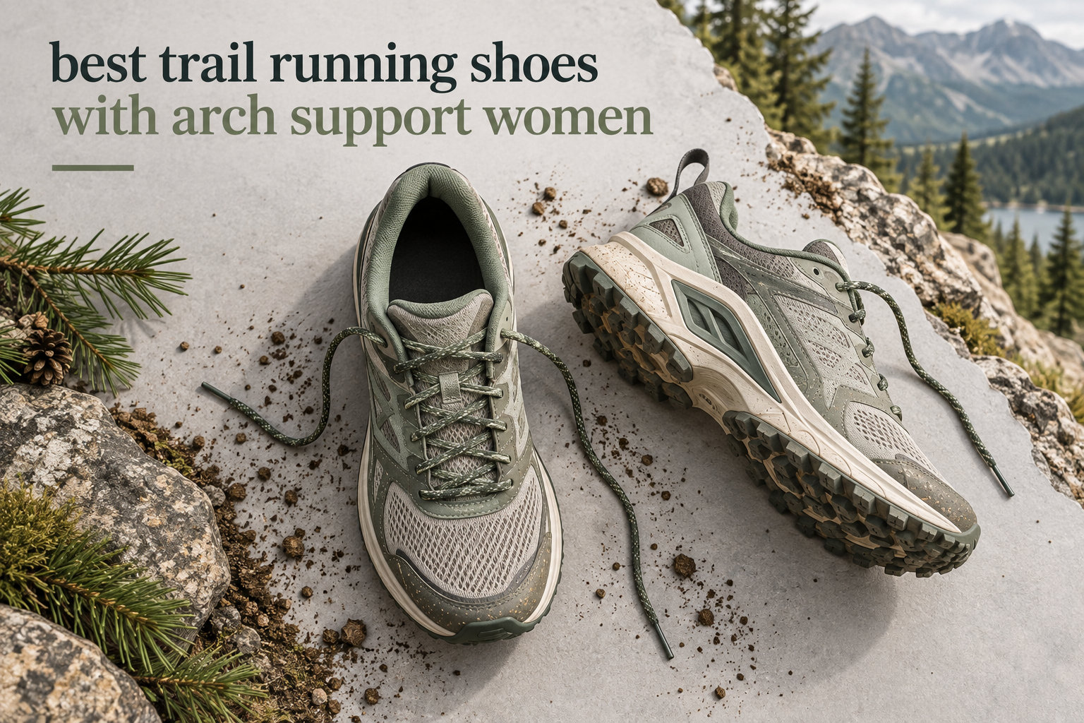 best trail running shoes with arch support women