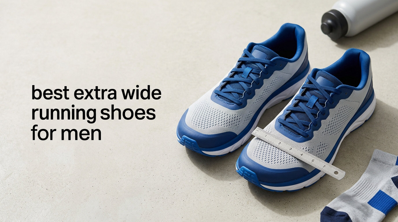 best extra wide running shoes for men