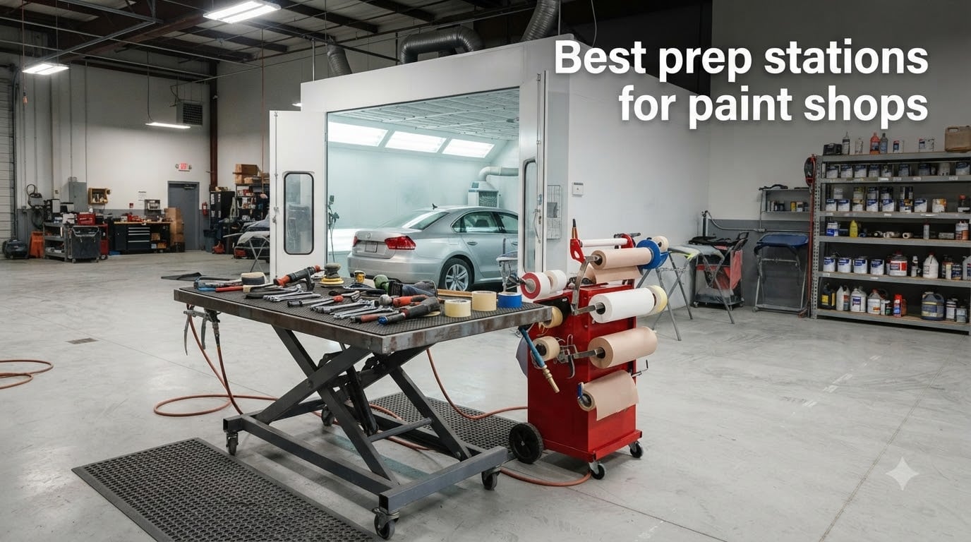 Best prep stations for paint shops