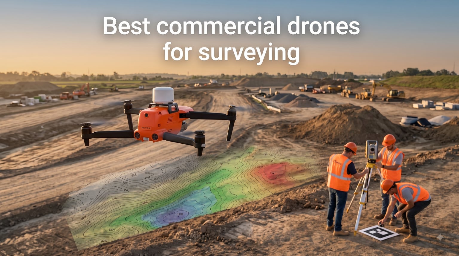 Best commercial drones for surveying