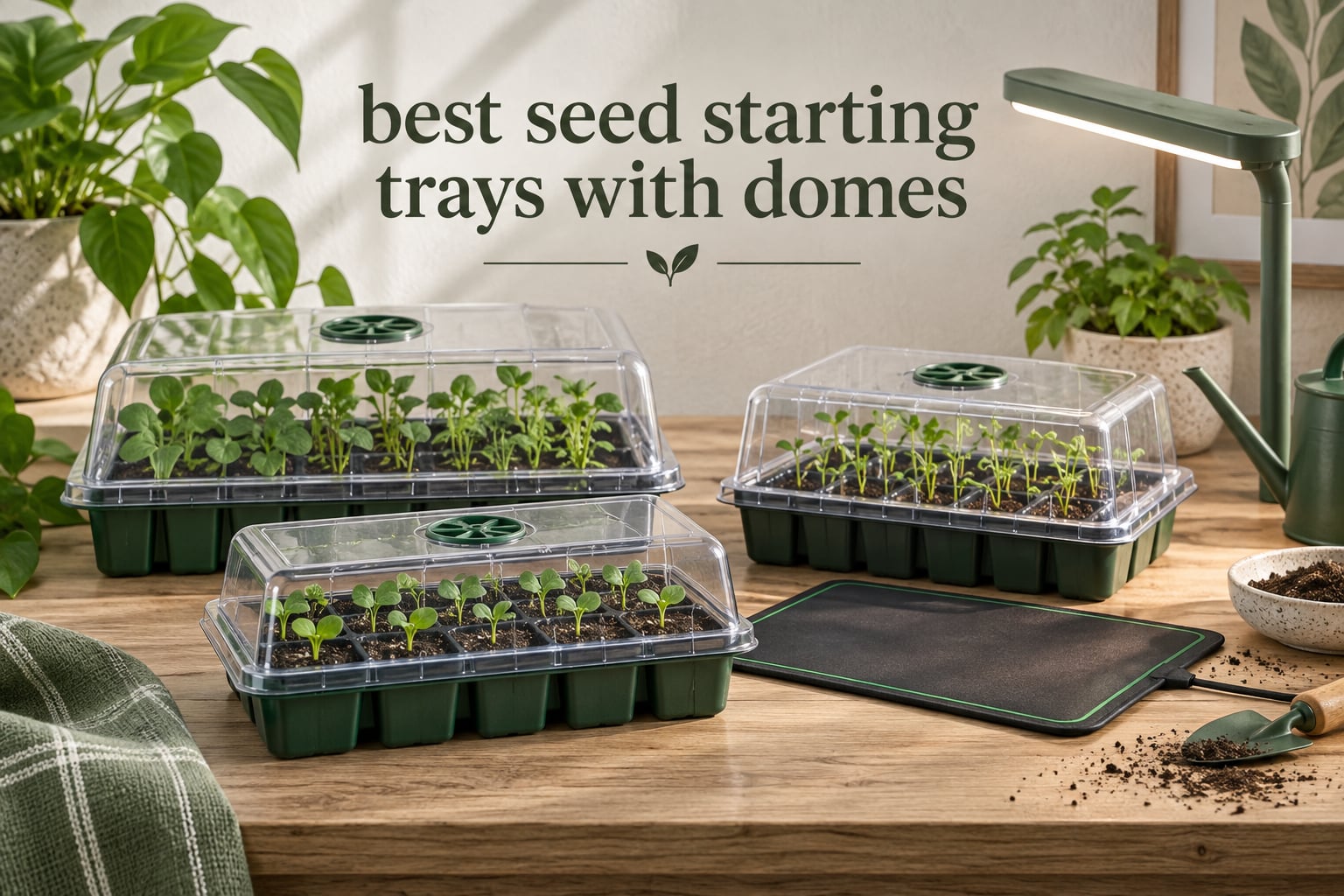 best seed starting trays with domes