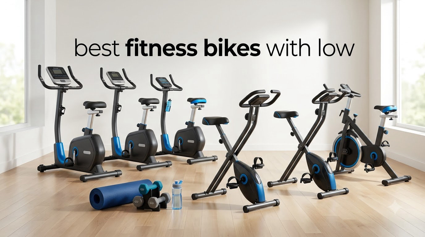 best fitness bikes with low