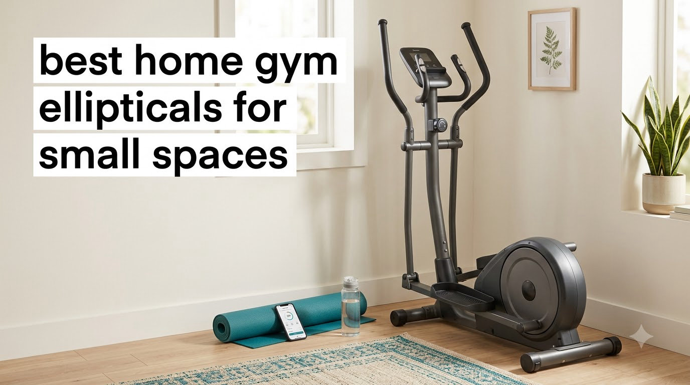 best home gym ellipticals for small spaces