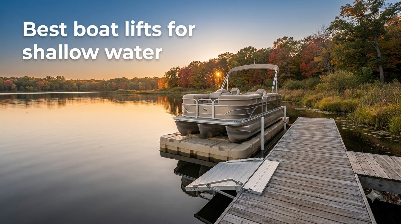 Best boat lifts for shallow water
