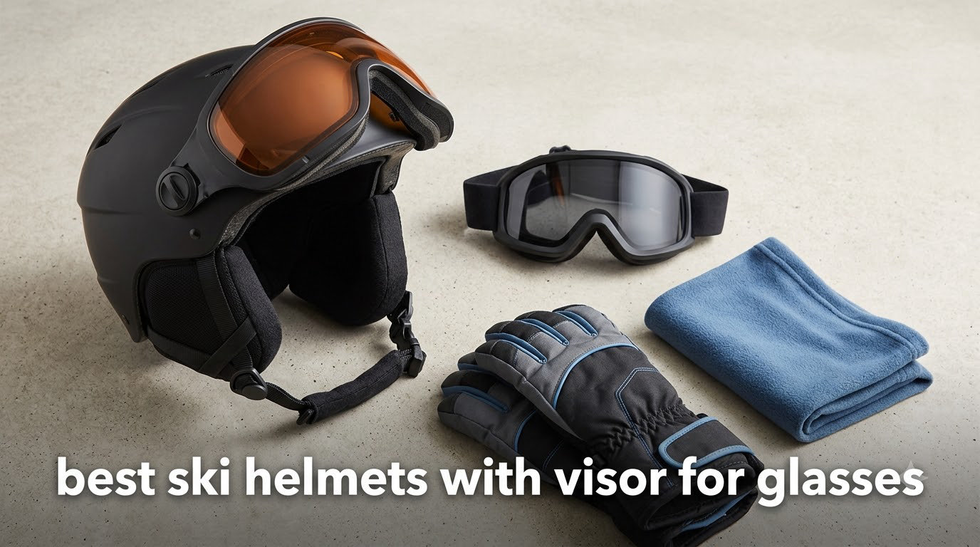 best ski helmets with visor for glasses