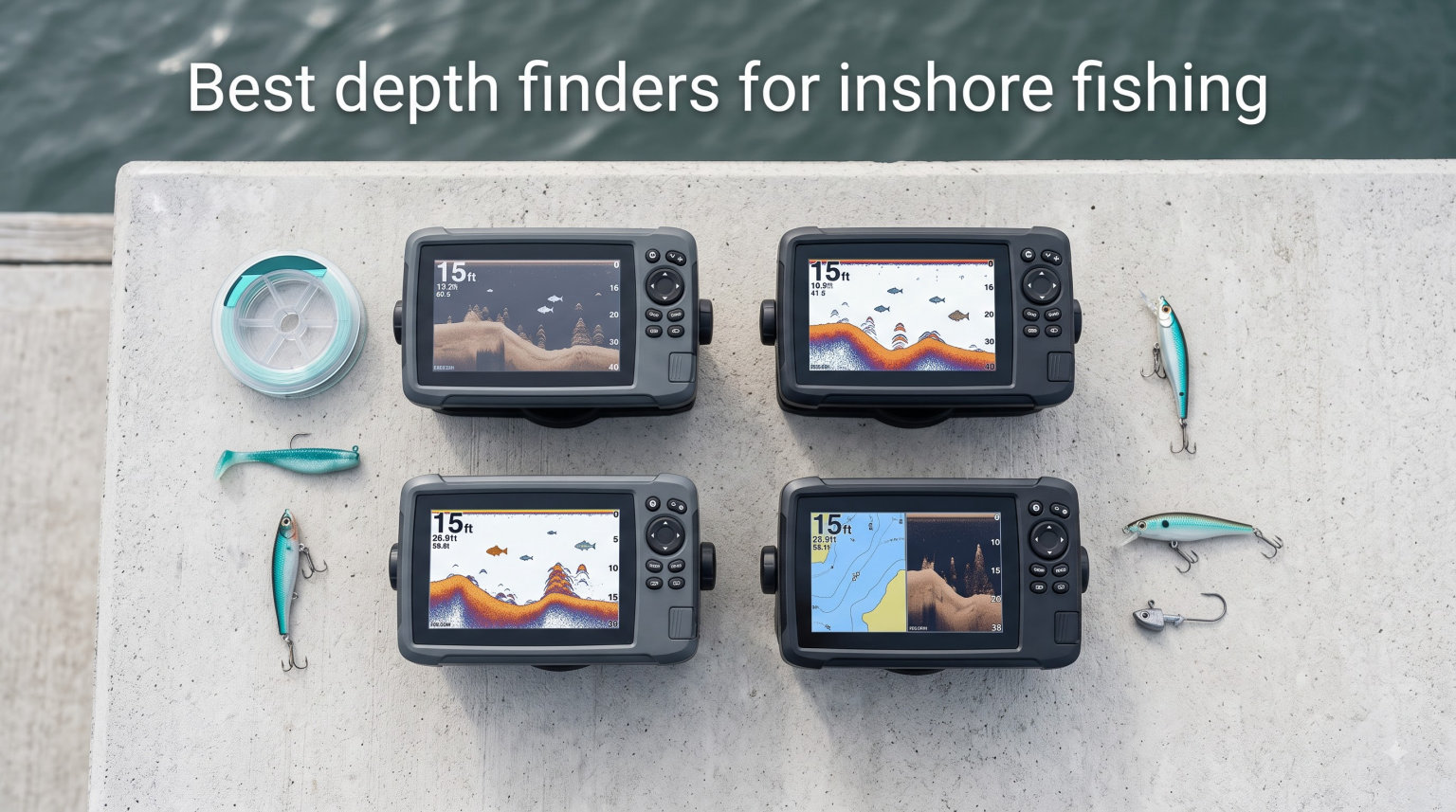 Best depth finders for inshore fishing