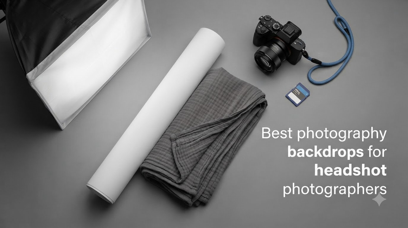 Best photography backdrops for headshot photographers
