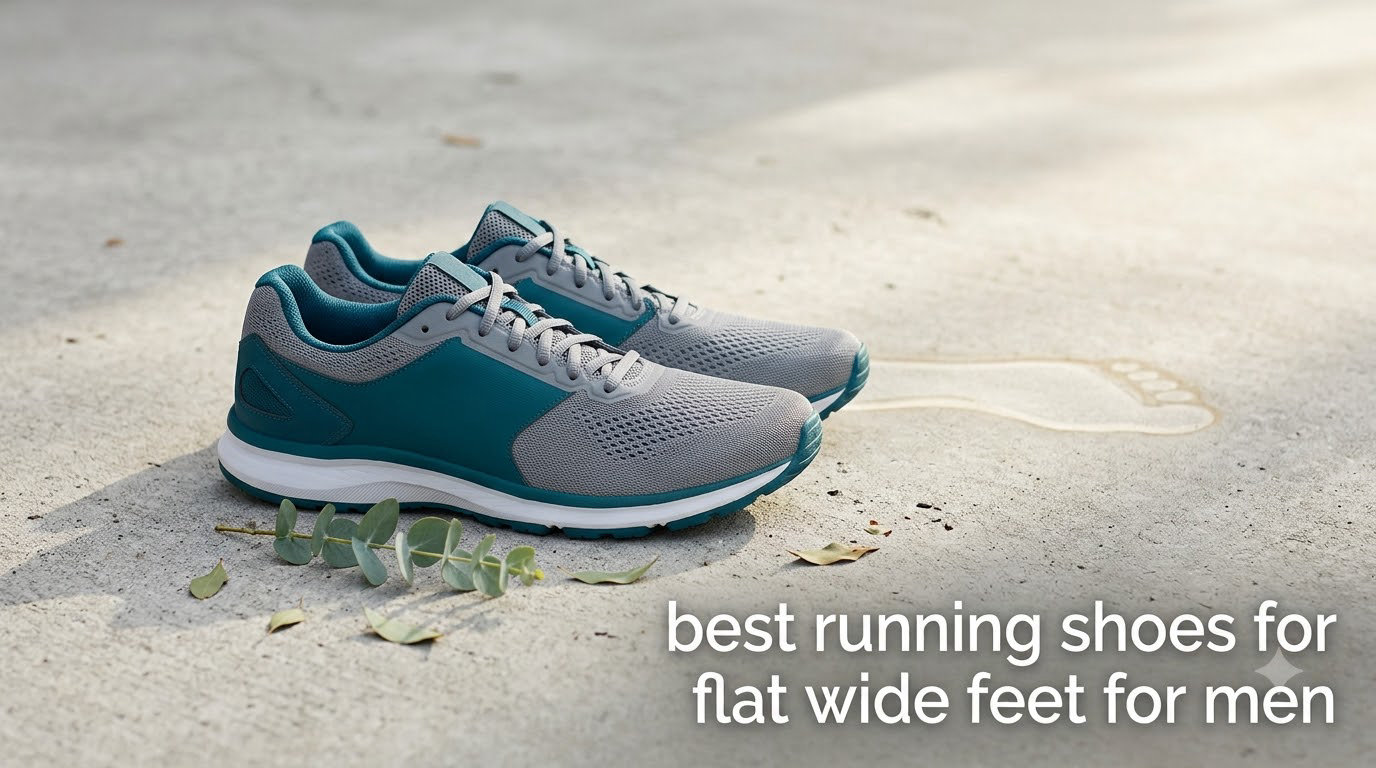 best running shoes for flat wide feet for men