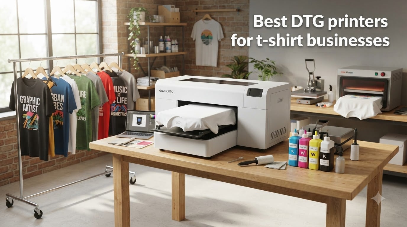 Best DTG printers for t-shirt businesses