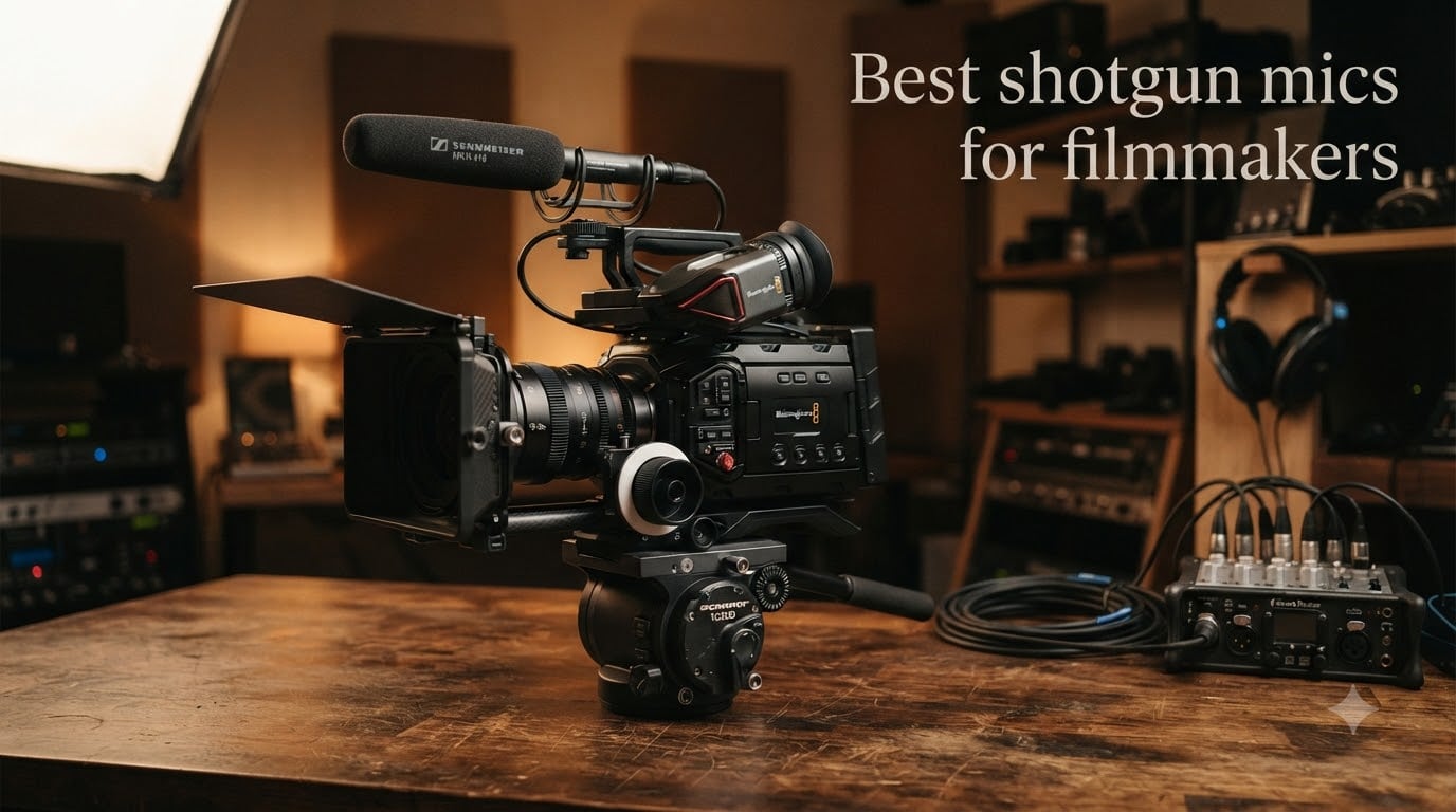 Best shotgun mics for filmmakers