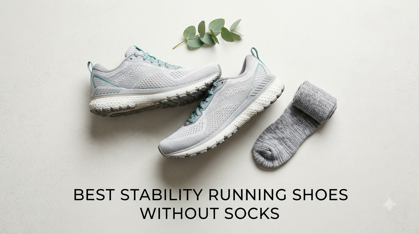 best stability running shoes without socks
